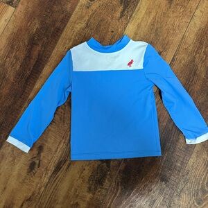 The Beaufort Bonnet Company Blue and White Rashguard